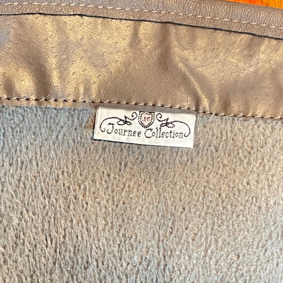 Journee Collection Spokane Riding Boots Womens Gray Faux Leather Back Zip Sz 11 - Picture 6 of 9